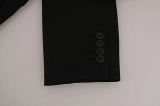 Chaqueta blazer delgada negra MARTINI