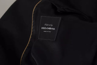 Blazer chaqueta negra de poliéster de un solo botón