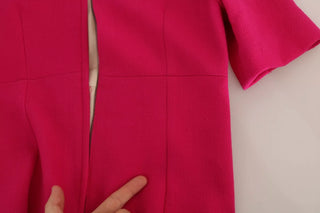 Rosa Italia Forever Kristall-Scheidenkleid