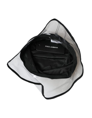 Sombrero tipo bucket para hombre de plástico poliéster negro