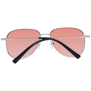 Roségold-Metallsonnenbrille