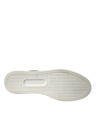 Zapatillas bajas negras de gamuza para hombre  