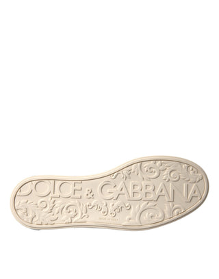 Zapatillas plateadas Portofino de cuero de becerro para hombre  