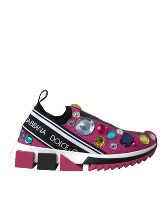Pink Sorrento Crystals Sneakers Schuhe