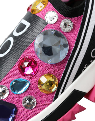 Zapatillas rosas Sorrento con cristales