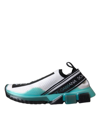 Schwarze, weiße, blaue Slipper Sorrento Sneaker