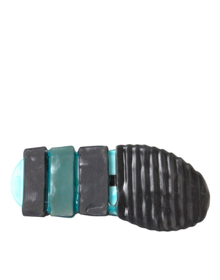 Schwarze, weiße, blaue Slipper Sorrento Sneaker
