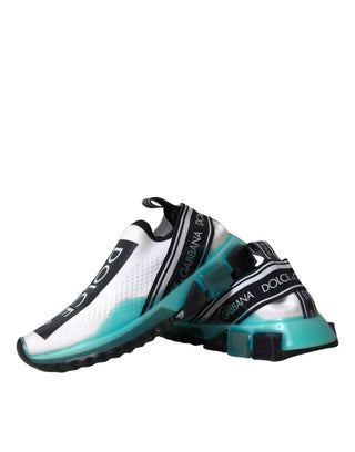 Schwarze, weiße, blaue Slipper Sorrento Sneaker