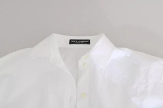 White Collared Short Sleeve Polo Shirt Top