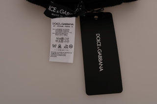 Medias de cachemira y seda negras con elasticidad