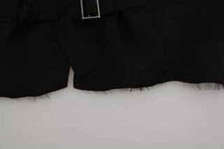 Schwarze einfarbige STAFF Slim Fit Weste