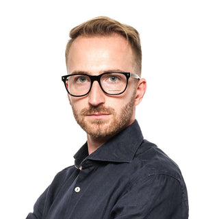 Schwarze Kunststoffbrille (Fassungen)