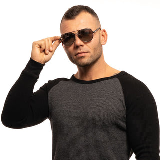Gafas de sol de metal gris