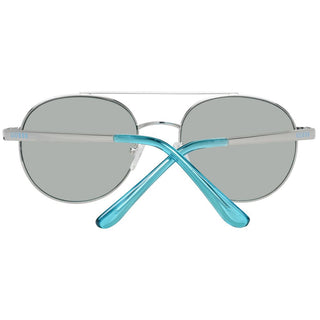 Türkise Metall-Sonnenbrille