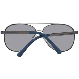 Graue Sonnenbrille aus Metall
