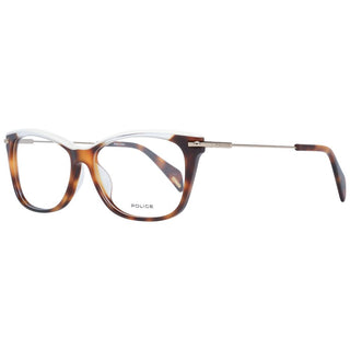 Gafas de metal y plástico marrones (montura)