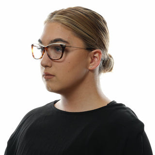 Gafas de metal y plástico marrones (montura)