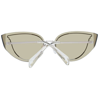 Gafas de sol de metal dorado