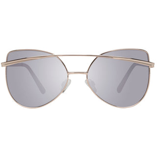 Roségold-Metallsonnenbrille