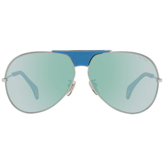 Blue Plastic Sunglasses
