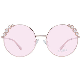 Roségold-Metallsonnenbrille