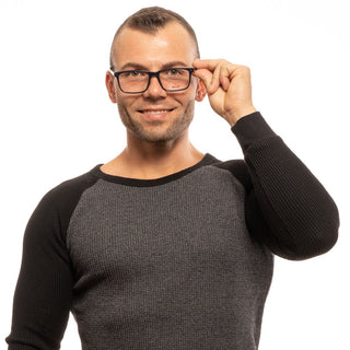 Black Plastic Glasses (Frames)