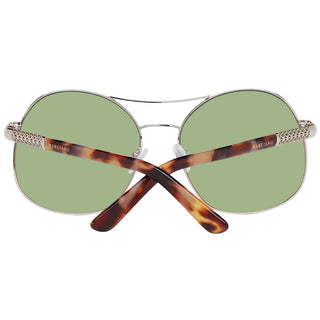 Gafas de sol metálicas de oro rosa
