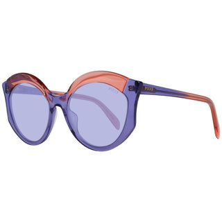 Gafas de sol de plástico morado