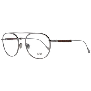 Gafas (montura) de metal plateado