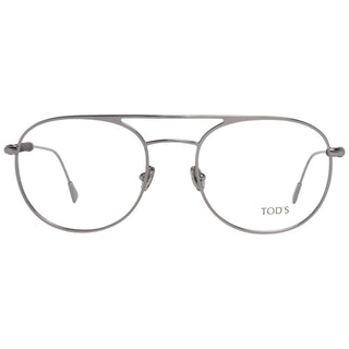 Gafas (montura) de metal plateado