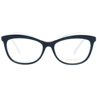 Gafas (montura) de metal y plástico negras
