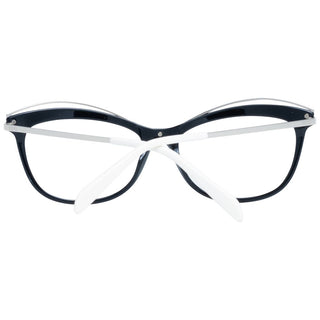 Gafas (montura) de metal y plástico negras