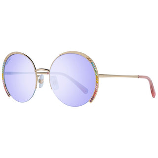Goldene Metallsonnenbrille