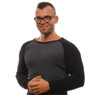 Gafas (montura) de plástico marrón