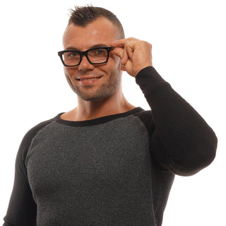 Black Plastic Glasses (Frames)