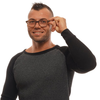 Brown Plastic Glasses (Frames)