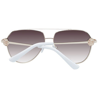 Goldene Metallsonnenbrille