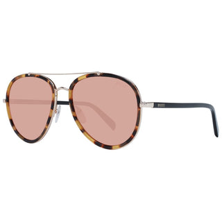 Braune Metall-Sonnenbrille