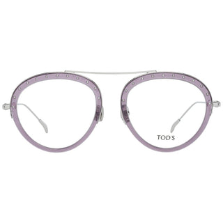 Purple Metal & Leather Glasses (Frames)