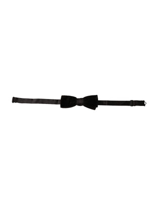 Maroon Velvet Cotton Adjustable Neck Men Bow Tie