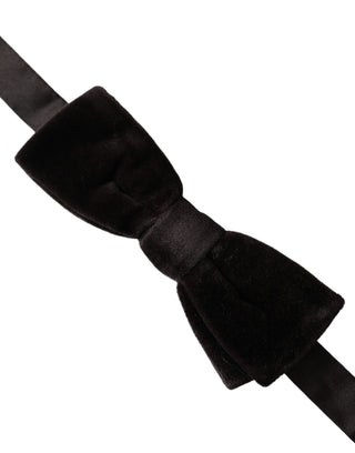 Maroon Velvet Cotton Adjustable Neck Men Bow Tie