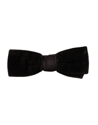 Maroon Velvet Cotton Adjustable Neck Men Bow Tie