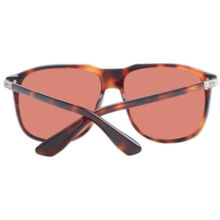 Gafas de sol marrones de plástico