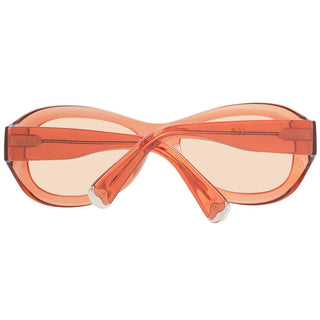 Orange Plastic Sunglasses