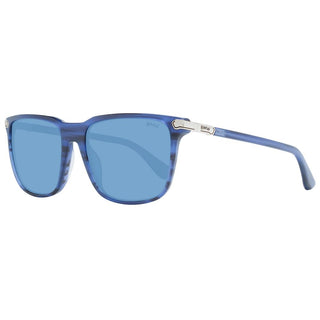 Gafas de sol de plástico azules