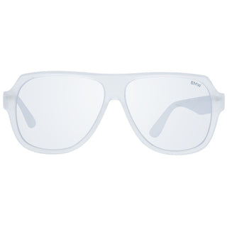 Weiße Kunststoff-Sonnenbrille