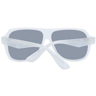 Weiße Kunststoff-Sonnenbrille