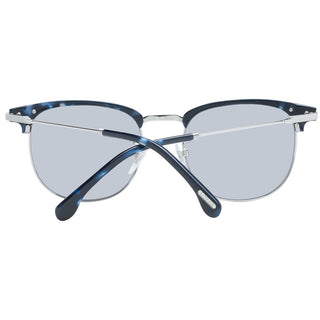 Gafas de sol de metal plateado