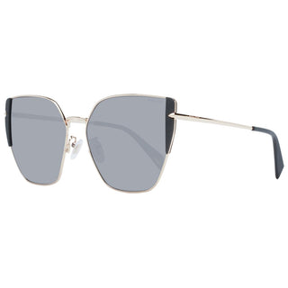 Rose Gold Metal Sunglasses
