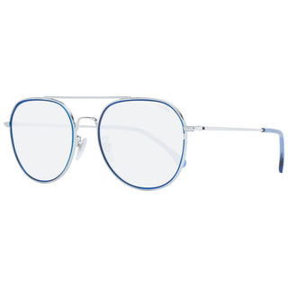 Gafas de sol de metal plateado